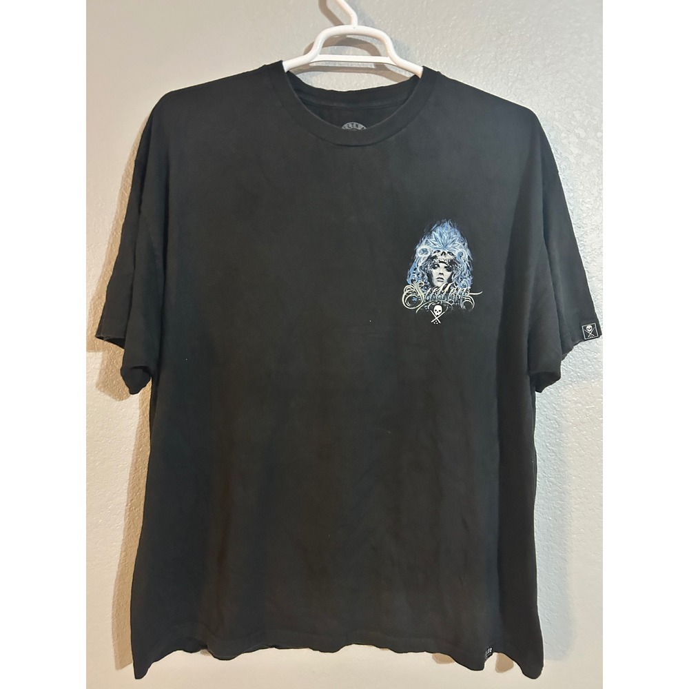 Sullen Art Collective‎ Matthew Zumberge Graphic Tee Shirt Mens 2XL Black Skull
